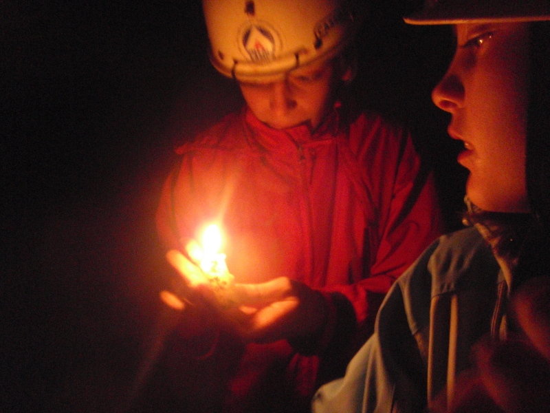 Village Camps International Summer Camp Ard&egrave;che, France 2019-07-26 https://www.villagecamps.com/journals_admin/images/78-34-Tomi lights the way for Guilia.jpg